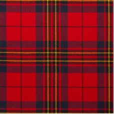 Leslie Red Mordern 10oz Tartan Fabric By The Metre